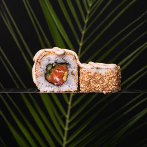 Каліфорнія кунжут лосось
